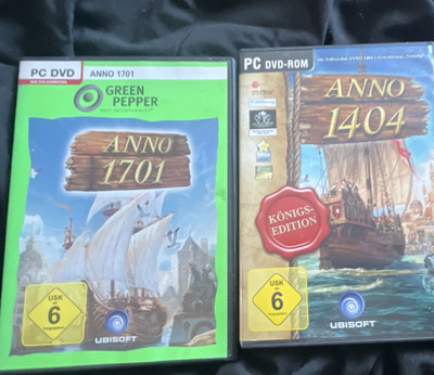 Ubisoft Anno 1701 & Anno 1404 PC Strategie Königs-Edition USK 6