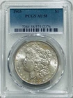 1903 P Morgan Silver Dollar PCGS AU58 Better Date Morgan