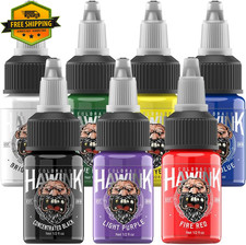 Tattoo Ink Set 7 Colors 15ml Pigment Kit Tattoo Supply Professional Artist