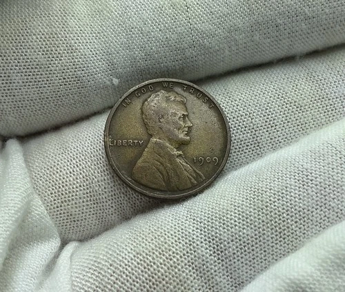 1909 (P) Lincoln Wheat Cent Very Fine Penny VF S176