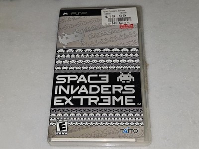 Space Invaders Extreme Sony PSP Playstation Portable Video Game COMPLETE