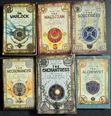 Complete Series Set SECRETS IMMORTAL NICHOLAS FLAMEL 1-6 Michael Scott Lot
