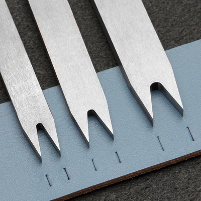 3-teiliges Lederlocher Set Leder Bastelwerkzeug Lederlocher Lederschnürung