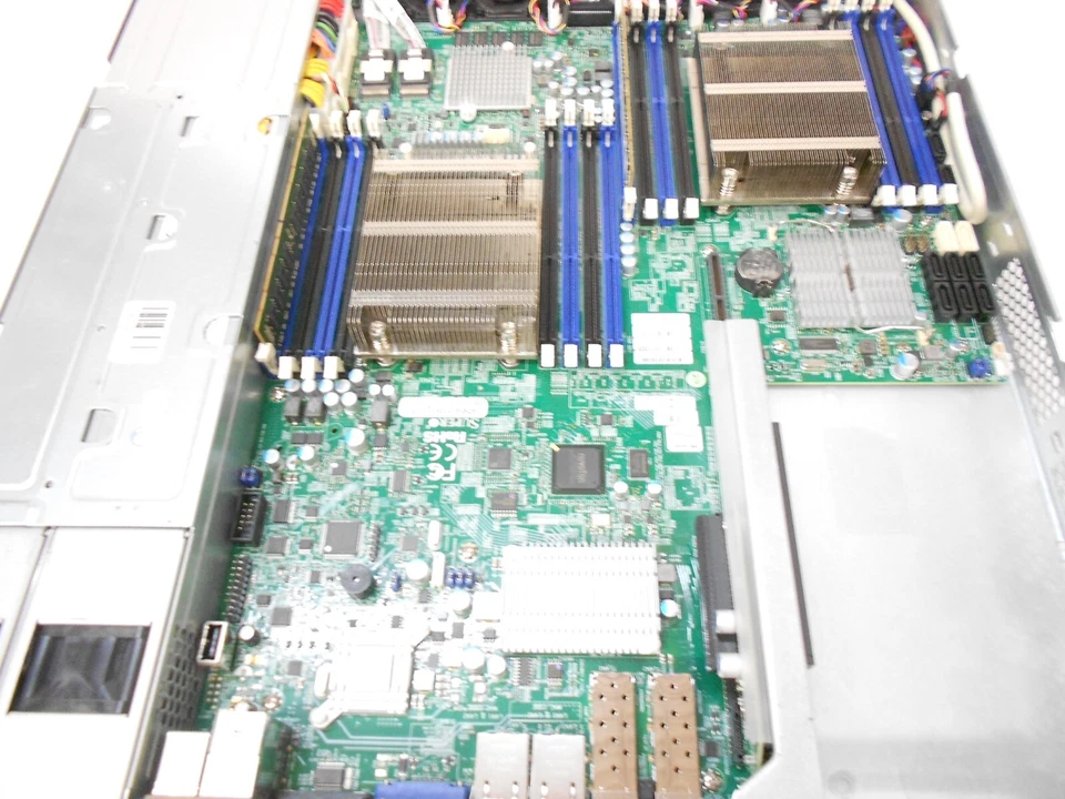 Supermicro 119-7 Server X9DRW-7TPF Superserver 6x 3.84TB SSD SAS Drives 23TB SSD - Image 2 of 3