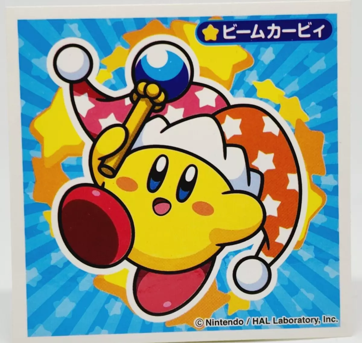 Beam Kirby Super Star Stickers Nintendo Japanes Rare From Japan