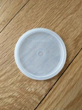 Vintage Tupperware 295-18 Sheer Clear Replacement Cap Lid -  2 1/2"