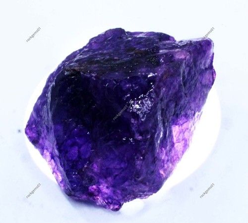 Zaffiro viola di dimensioni enormi grezzo 1050 ct naturale non tagliato PIETRA PREZIOSA SFUSA CERTIFICATA - Foto 5 di 9