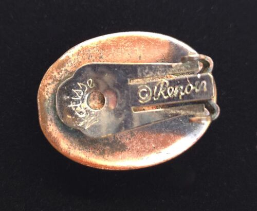 Lot of Vintage Matisse Renoir Copper Jewelry - Bracelet & 4 Pairs Earrings EUC - Picture 10 of 12