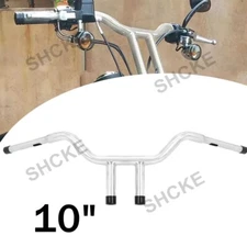MX T Bars 10" Rise Handlebar For Harley Dyna Softail Sportster FLHR
