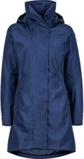 Nwot! Marmot Women Downtown Component Double Jacket Size S Coat Water Proof Navy