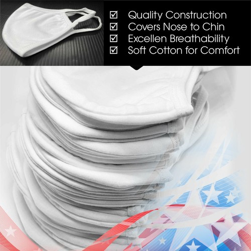 30 pieces 100% cotton Teen face mask back to school size small - Picture 9 of 9