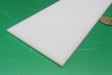 Hdpe White Bar .125" (1/8") Thick x 3.25" Wide x 48" Long, 4 Pcs, 16 Ft