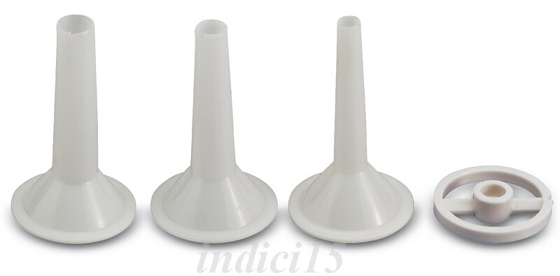 Kit Insaccatrice Reber 32: 3 Imbuti + Supporto Acciaio - Garanzia!