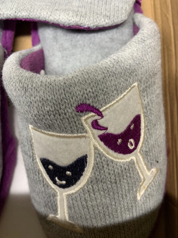 Zapatillas de espuma viscoelástica para dormitorio de mujer con cubierta para ojos, talla 7/8 lavables a máquina nuevas con etiquetas Foto 4 de 4