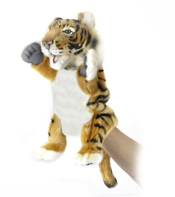 Tiger Stofftier Handpuppe 4039 von Hansa - brandneu - Lincrafts UK Est 1993