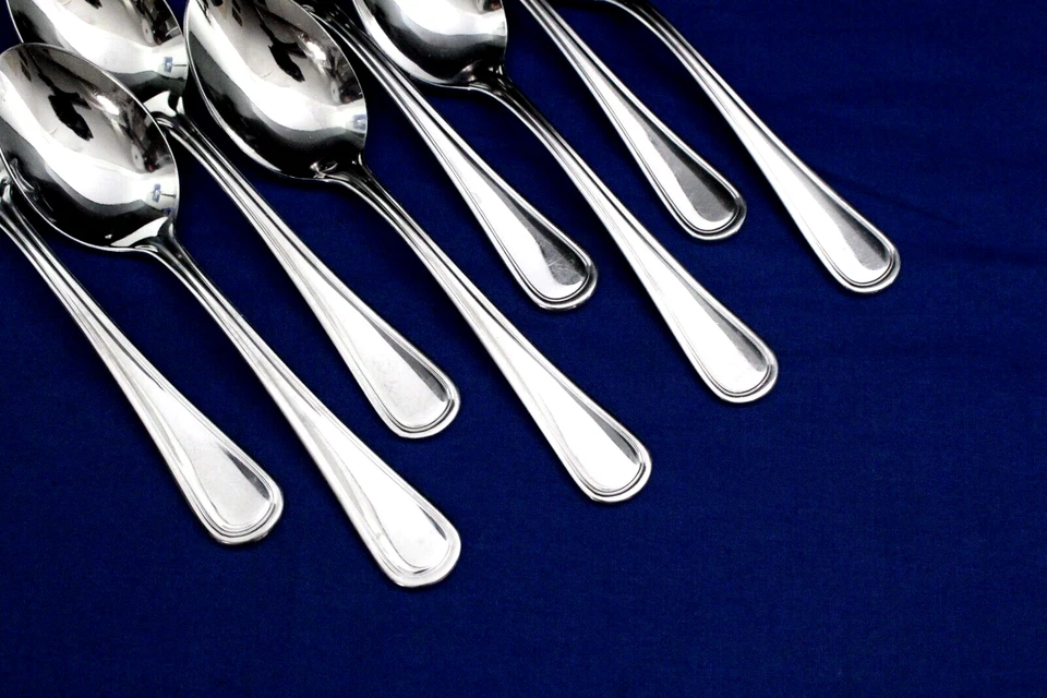 JUEGO DE 8 CUCHARADITAS Actualización Internacional 18/10 REGENCY Inoxidable EXCELENTE ++ Foto 3 de 4