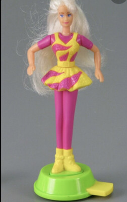Vintage Dance Moves Barbie Doll Figure McDonalds 1990s Happy Meal Toy 2 New