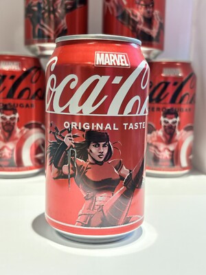 Marvel  Collectible Coke Zero 2024 Elektra Brand new Unopened