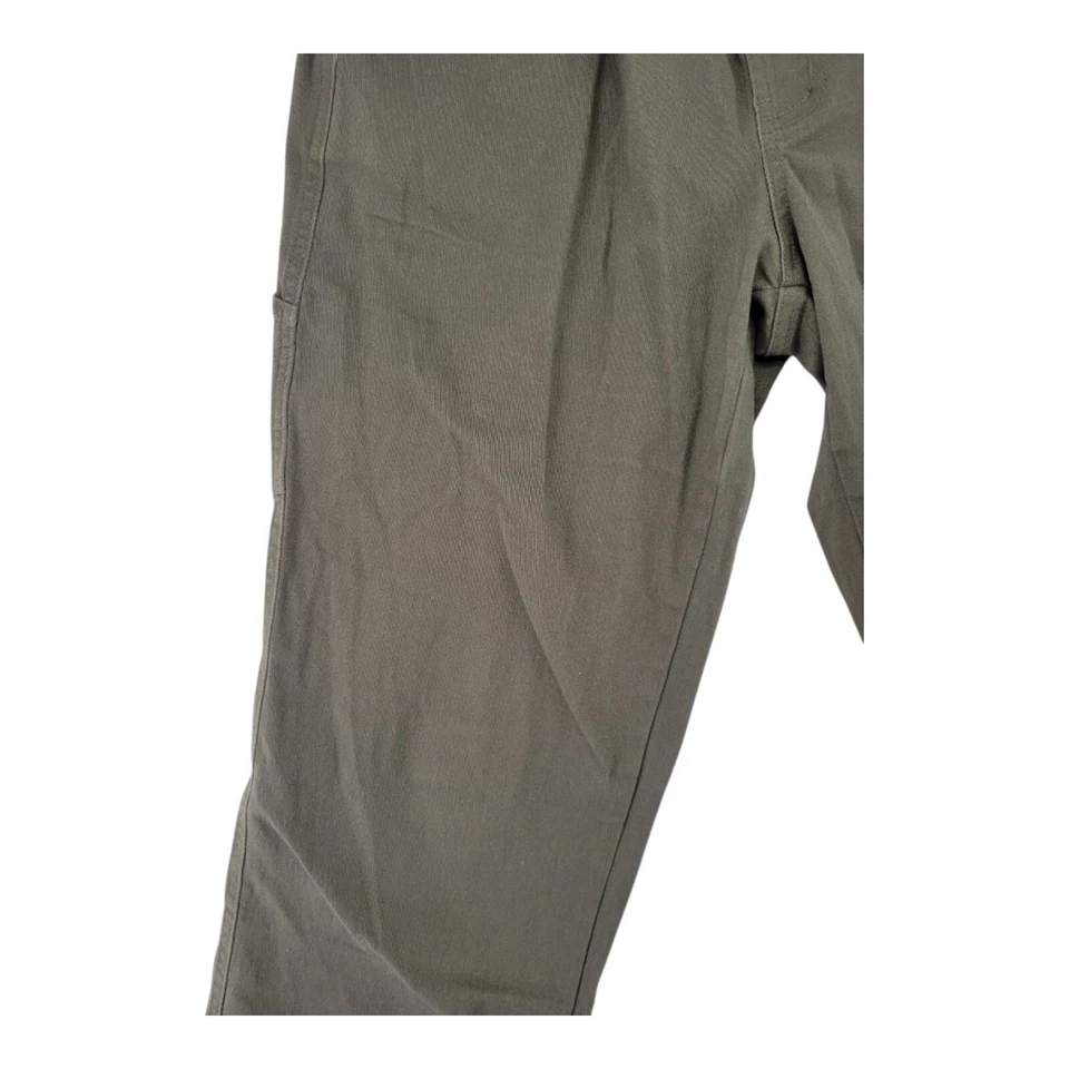 Pantalones cargo Hot Kiss Maternidad calce relajado tejido cintura verde oliva talla M Foto 4 de 4