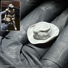 New Unpainted 1/18 Scale Hat For DIY 3.75 Act...