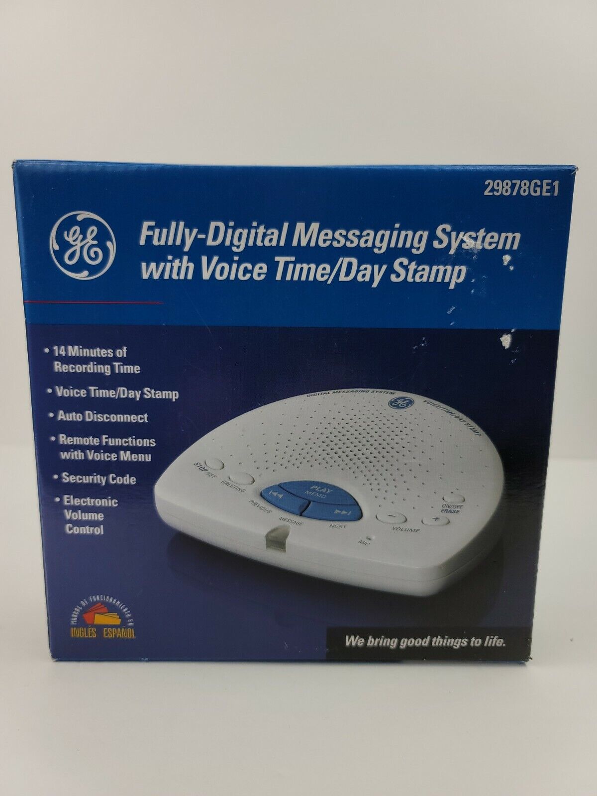 Max 50% OFF GE We OFFer at cheap prices 29878GE1-A Fully Digital Messaging System Unused