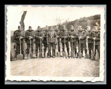 Foto, Arbeitsdienstlager Ehringshausen/Hessen, bereit zum 20km Marsch; L190L