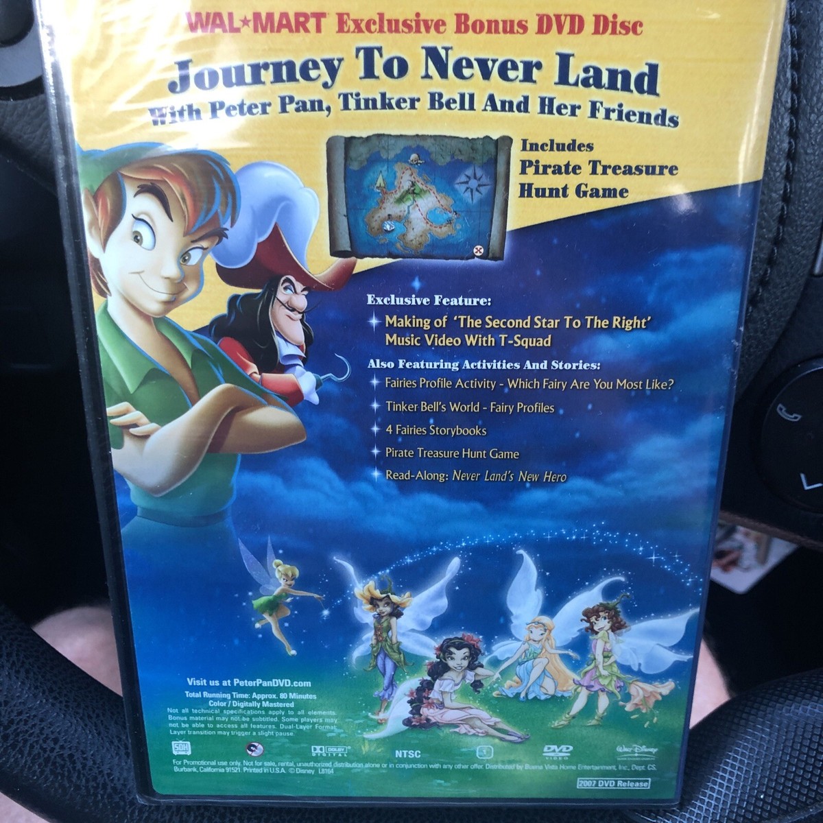 Walt Disney's Peter Pan: Journey To Neverland - WalMart Bonus (DVD