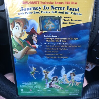 Walt Disney's Peter Pan: Journey To Neverland - WalMart Bonus (DVD