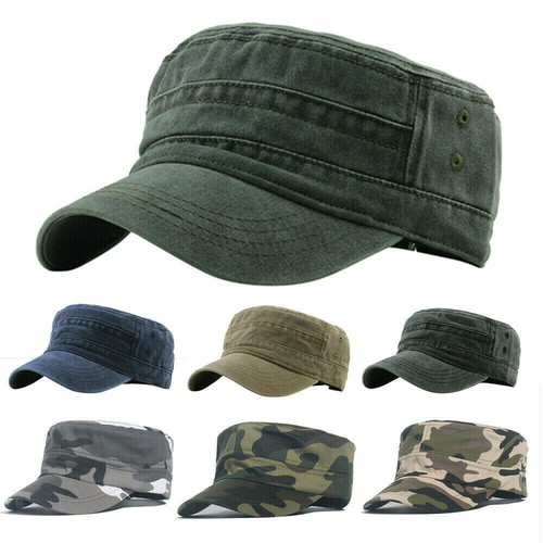 US Men Cap Army Hat Cadet Castro 