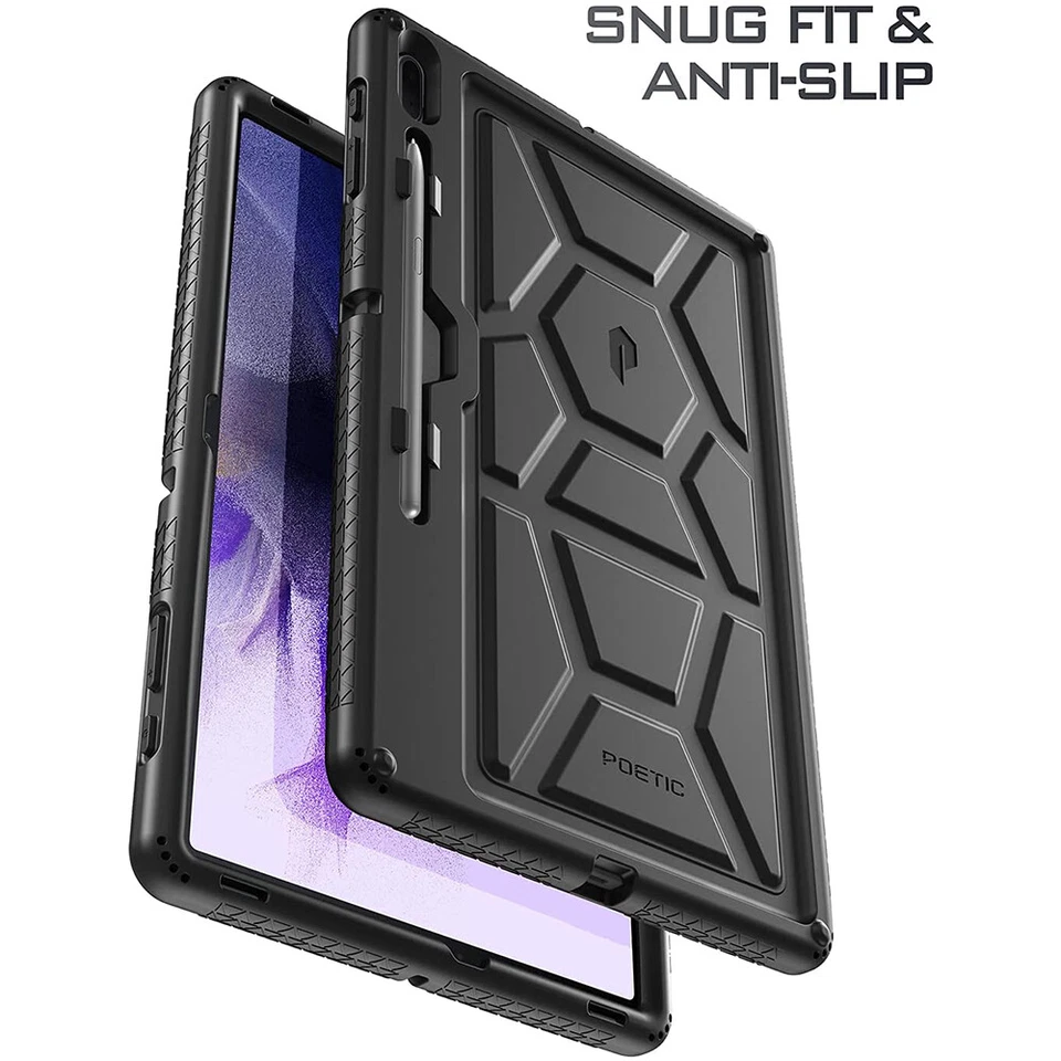 Funda de silicona flexible a prueba de golpes para tablet Samsung Galaxy Tab S7 FE 2021 Foto 3 de 4