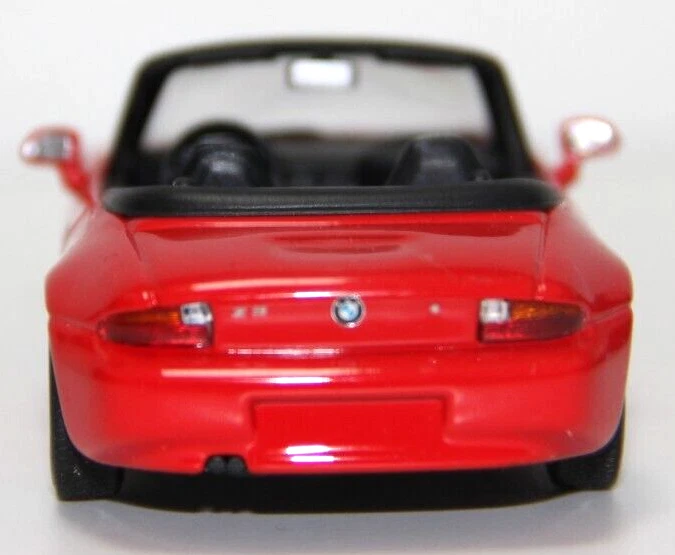 MINICHAMPS USATO 1:43 AUTO DIE CAST BMW Z 3 ROSSO ART VARIE A - Immagine 4 di 4