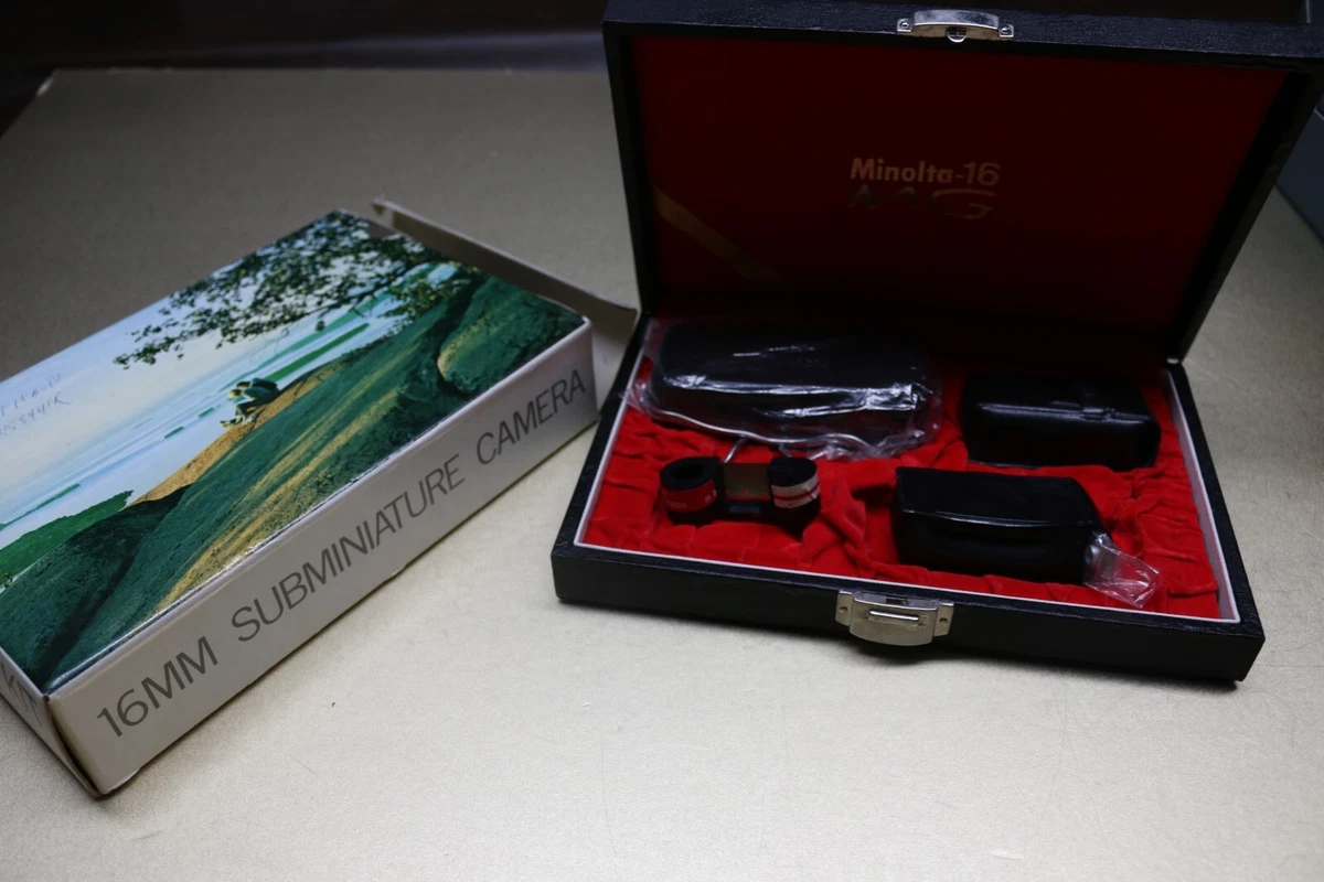 Appareil Photo Argentique Minolta-16 – Subminiature 16mm – Vintage – Jamais Utilisé