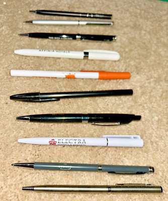 10 HOTEL PENS Upscale / Premium Hotels - All Different (#11)