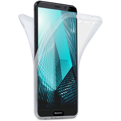 Hülle für Huawei Mate 10 Lite Silikonhülle 360 Grad Schutz Rundum Transparent