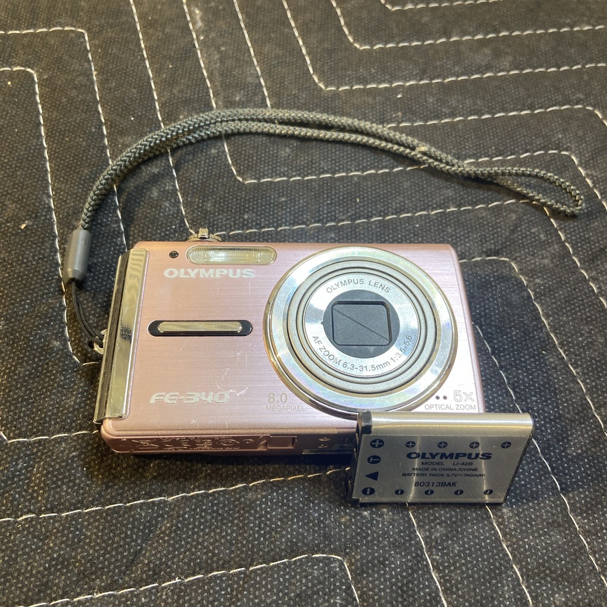 Olympus FE-340 8.0MP Digital Camera - Pink !! READ Olympus FE-340 8.0MP Digital Camera - Pink !! READ