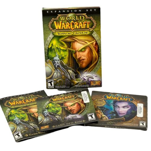 World of Warcraft Expansions Sets | Burning Crusade PC / Mac 2004 | 2006 - Afbeelding 1 van 8