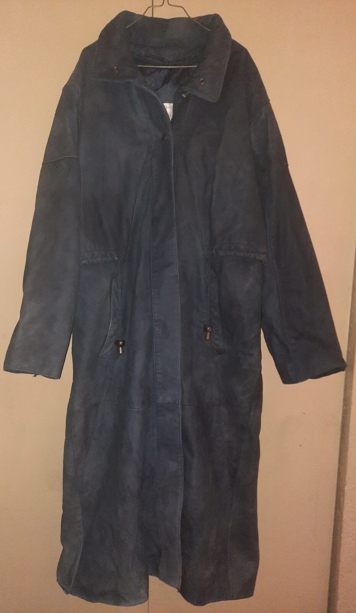 Vintage ARCHITECH ,WPL 11403 Leather Women's Trench Coat | eBay