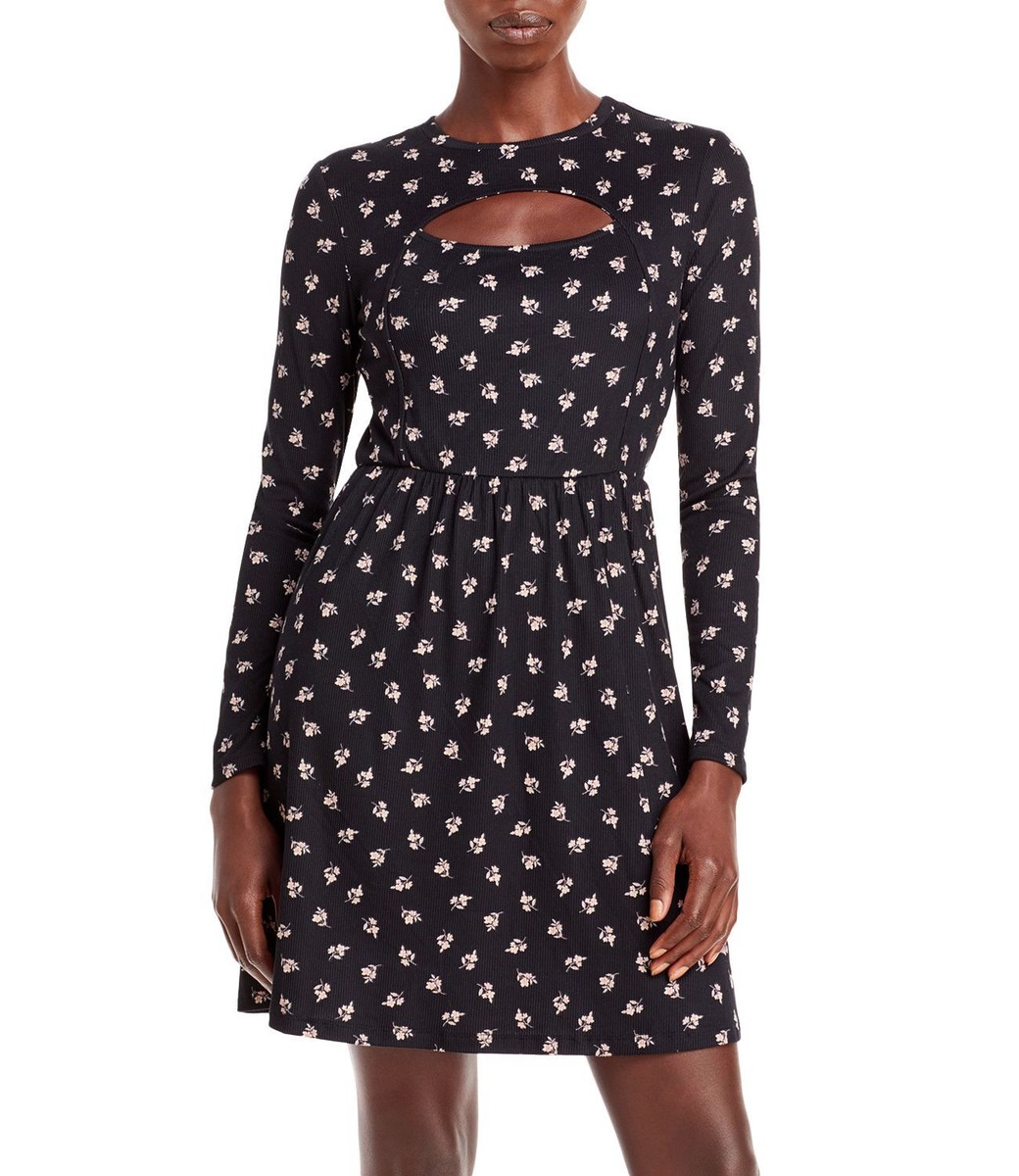 rib knit polo dress Gillian Rib Knit Midi Polo Dress; Dark Navy S