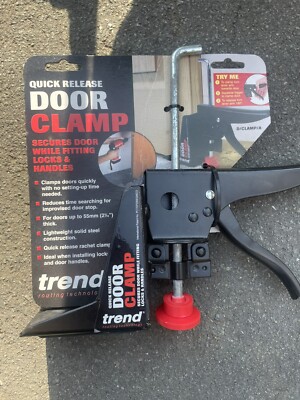 Trend D/CLAMP/A Türlifthalter Ratschenklemme vertikal Türheber und Ständer