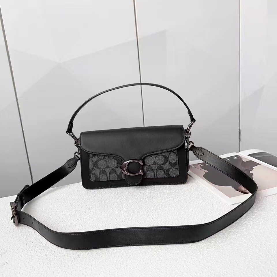 COACH コーチC1032タビー 26ショルダーバッグ シグネチャーブラック COACH Tabby 26 Shoulder Bag Signature Black C1032 outlet New | eBay