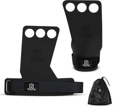 3-Finger Gym Gloves Non-Slip Grip Durable Adjustable Gymnastics Grips Small