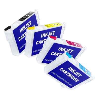802 802XL Refillable Cartridge With Chip for Epson WorkForce Pro WF-4720 WF-4730