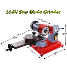 Techtongda 110V 250W Round Carbide Saw Blade Grinder Sharpener Machine 