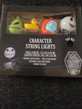 NEW Nightmare Before Christmas Character Musical LED String Lights 🎶 8 Heads