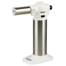 Blazer 189-8012, Big Buddy Turbo Butane Torch, White/Stainless Steel