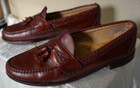 Allen Edmonds men's brown leather loafers size 10.5 B — photo 3