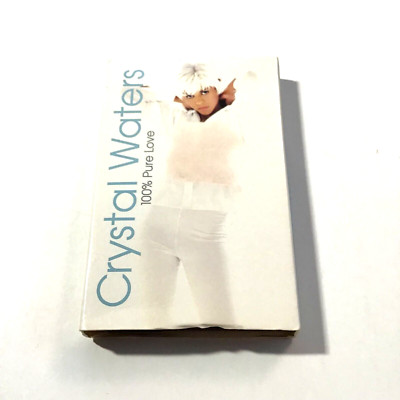 Crystal Waters 100% Pure Love (Cassette Single, 1994) Tested