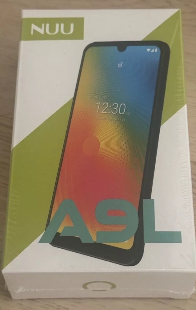 NUU A9L 6.3” Android 32GB. SEALED BRAND NEW UNLOCKED ACCESSORIES INCLUDED