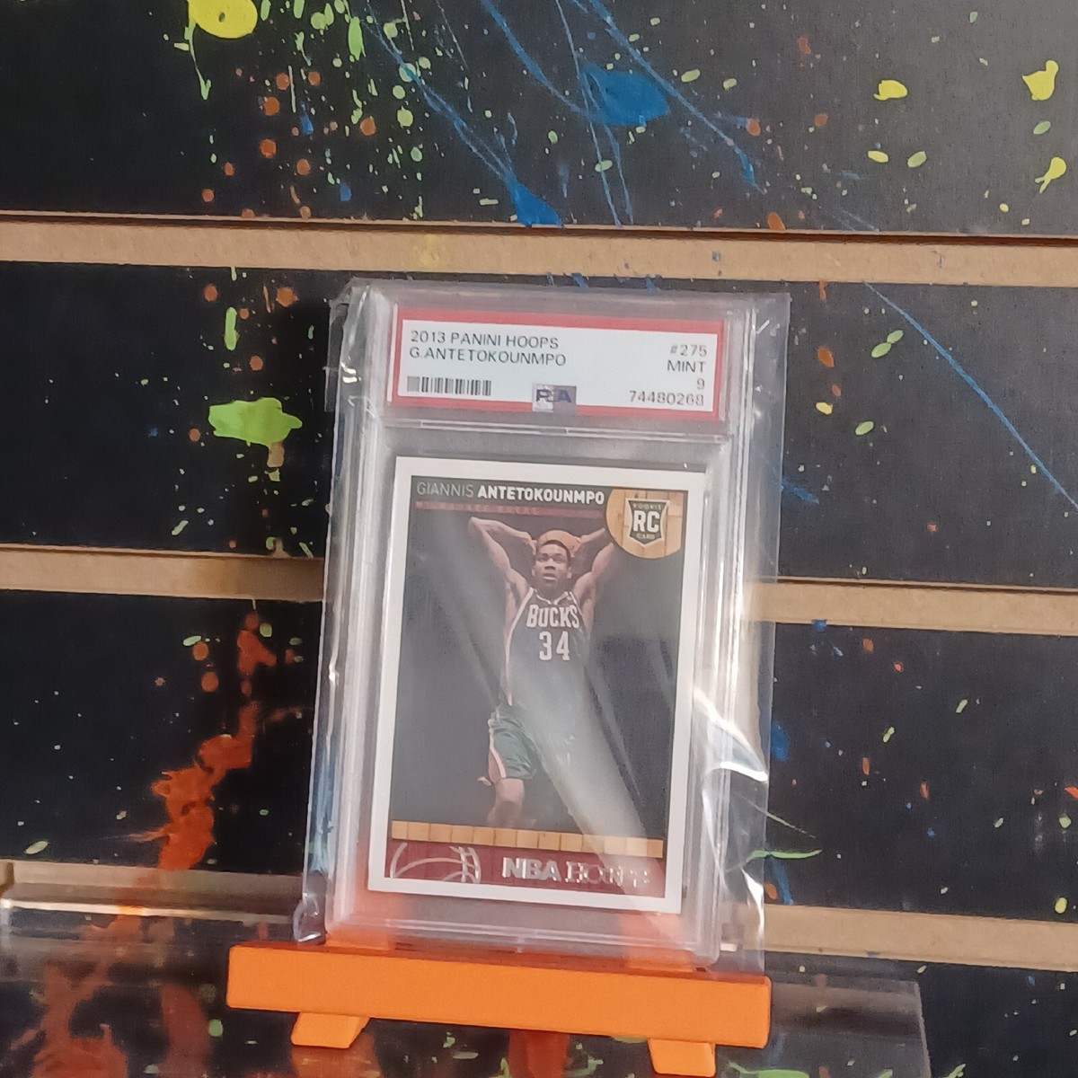 2013 Panini Hoops Giannis Antetokounmpo RC PSA 9 BUCKS NBA | eBay