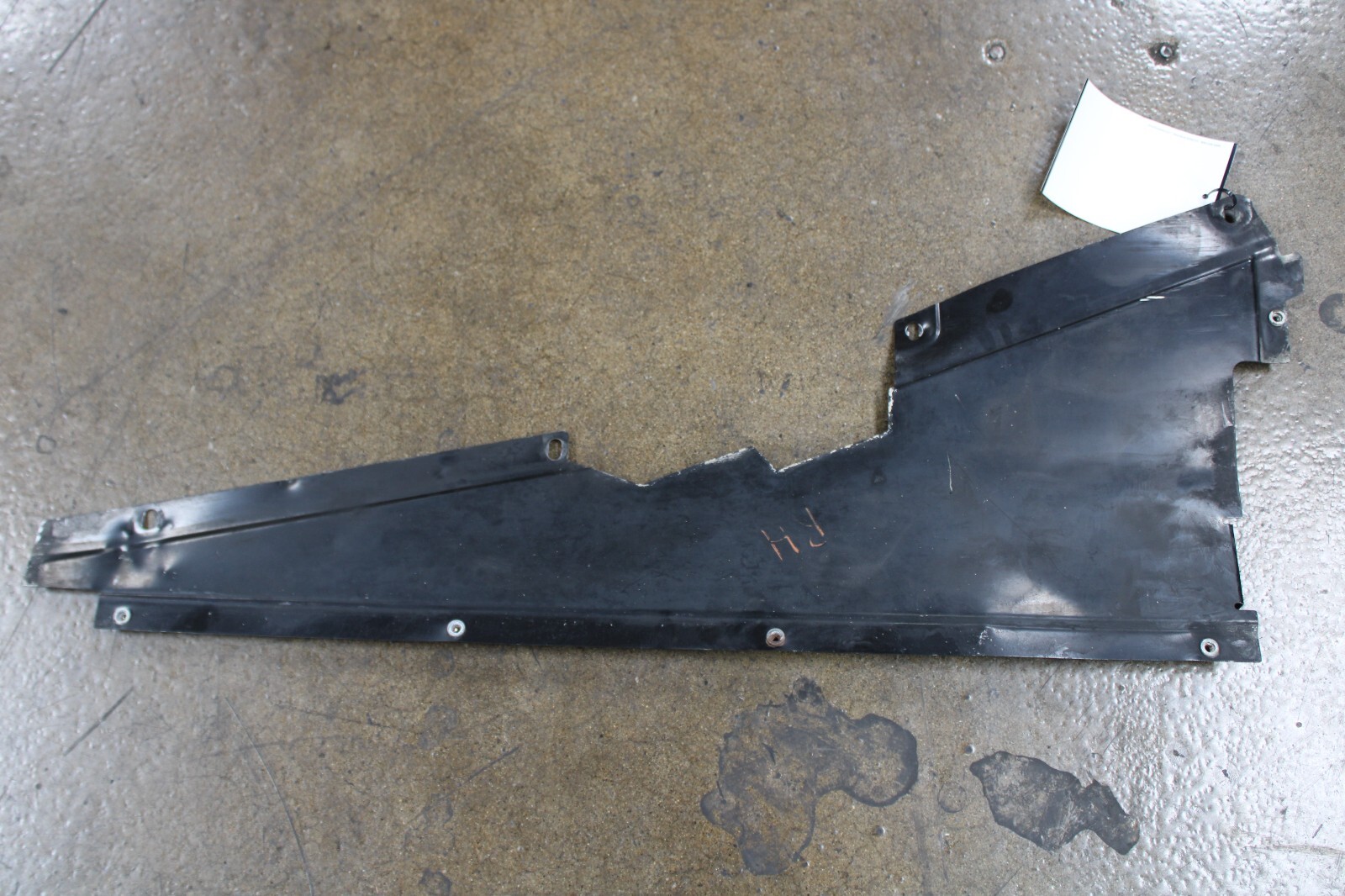 McLaren 720S, RH, Right, Rear Under Body Panel, Used, P/N 14AB547CP